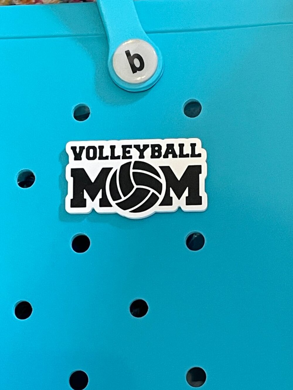 Volleyball Mom Bogg Charm-Sports Mom Bogg Charm-New